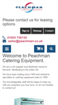 Mobile Screenshot of peachman.co.uk